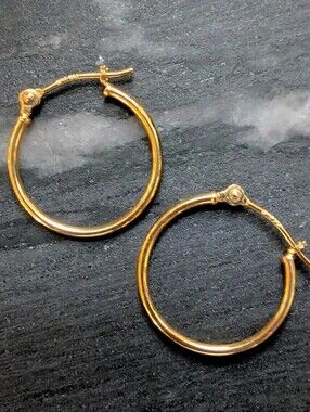 14k Gold Hoop Earrings